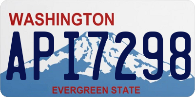 WA license plate API7298