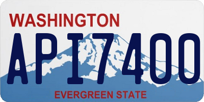 WA license plate API7400