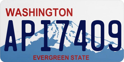 WA license plate API7409