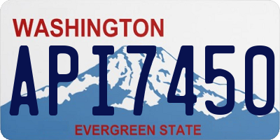 WA license plate API7450