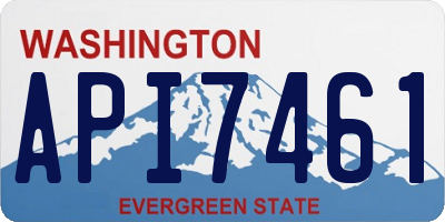 WA license plate API7461