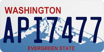 WA license plate API7477