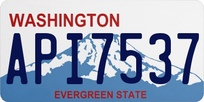 WA license plate API7537