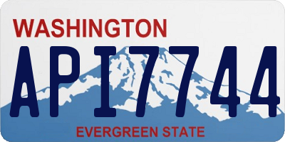 WA license plate API7744