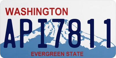 WA license plate API7811
