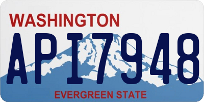 WA license plate API7948