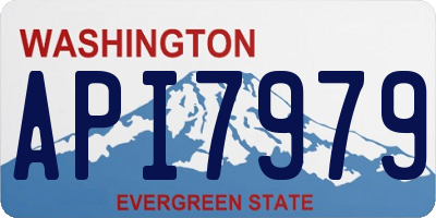 WA license plate API7979
