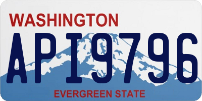 WA license plate API9796