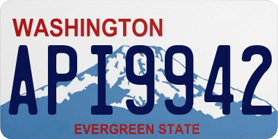 WA license plate API9942