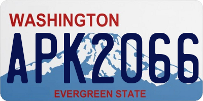 WA license plate APK2066