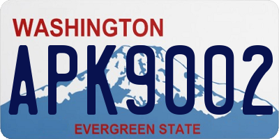 WA license plate APK9002