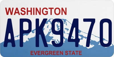 WA license plate APK9470