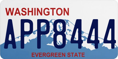 WA license plate APP8444