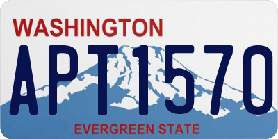 WA license plate APT1570