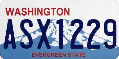 WA license plate ASX1229