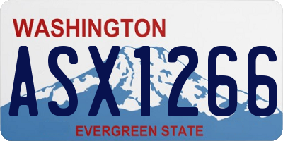 WA license plate ASX1266
