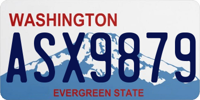 WA license plate ASX9879