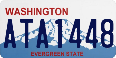 WA license plate ATA1448