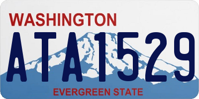 WA license plate ATA1529