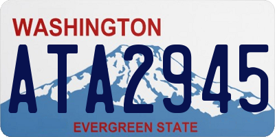 WA license plate ATA2945