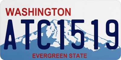 WA license plate ATC1519