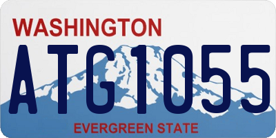 WA license plate ATG1055