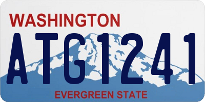 WA license plate ATG1241