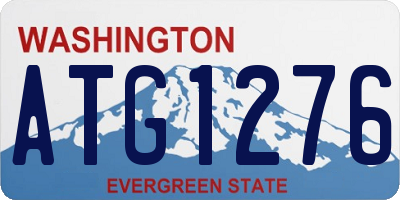 WA license plate ATG1276