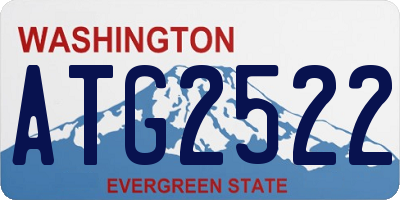 WA license plate ATG2522