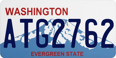 WA license plate ATG2762