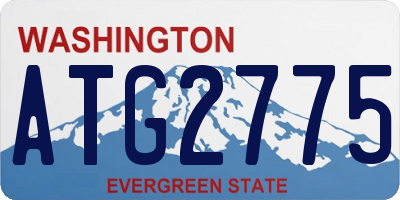 WA license plate ATG2775