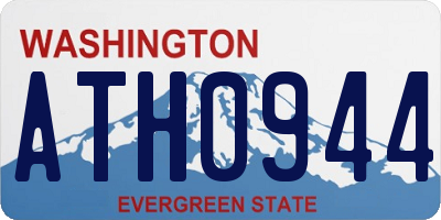 WA license plate ATH0944