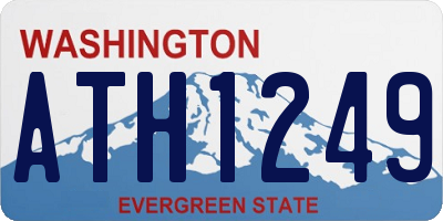 WA license plate ATH1249