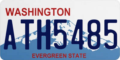 WA license plate ATH5485