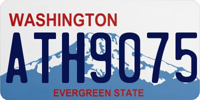 WA license plate ATH9075
