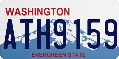 WA license plate ATH9159