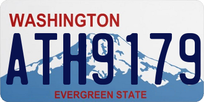 WA license plate ATH9179