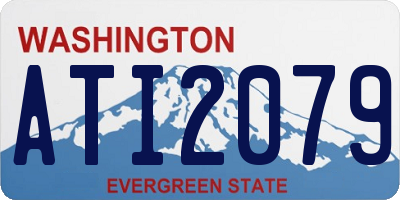 WA license plate ATI2079
