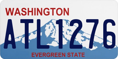 WA license plate ATL1276