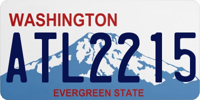 WA license plate ATL2215
