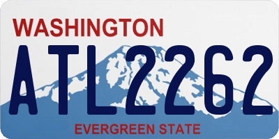 WA license plate ATL2262