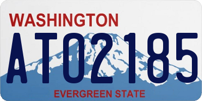 WA license plate ATO2185