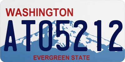 WA license plate ATO5212