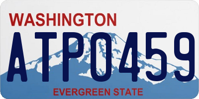 WA license plate ATP0459