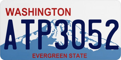 WA license plate ATP3052