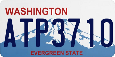 WA license plate ATP3710