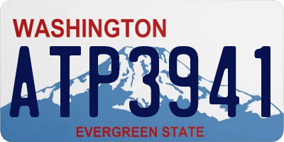 WA license plate ATP3941