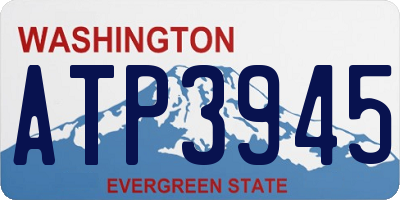 WA license plate ATP3945