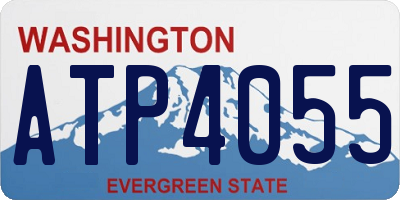 WA license plate ATP4055