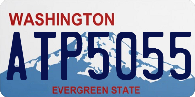 WA license plate ATP5055